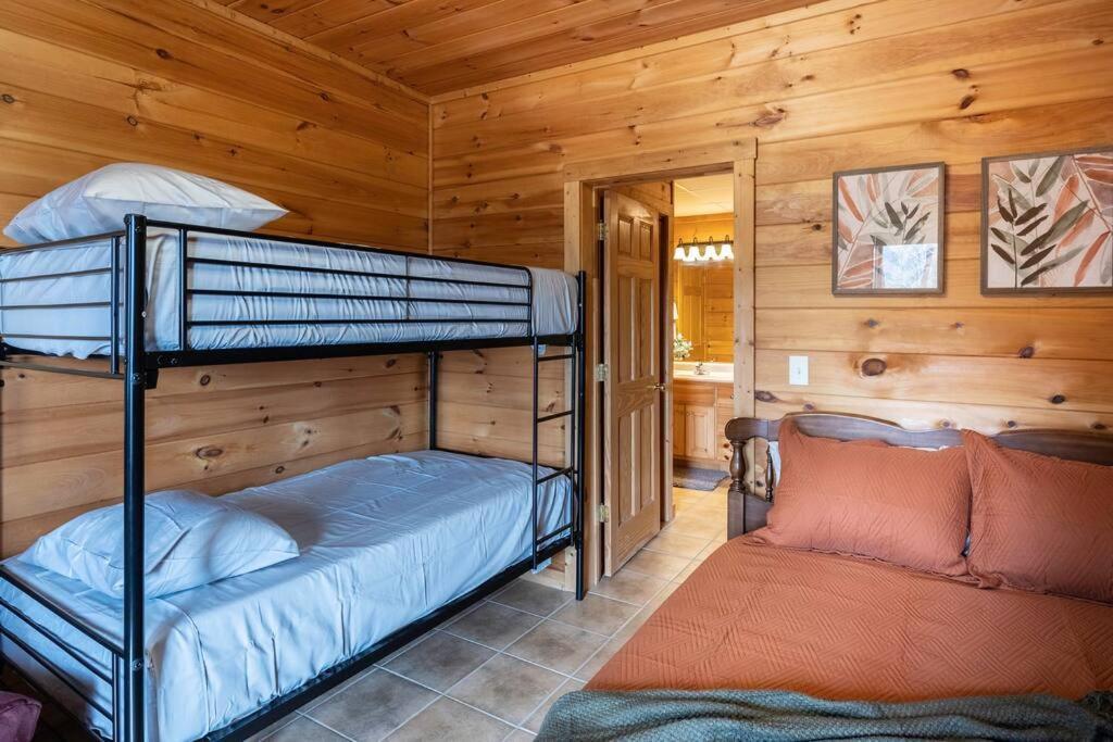 Mtn Cabin Sleeps 10 - 5 Mins To Fishing & Camping إليجاي المظهر الخارجي الصورة