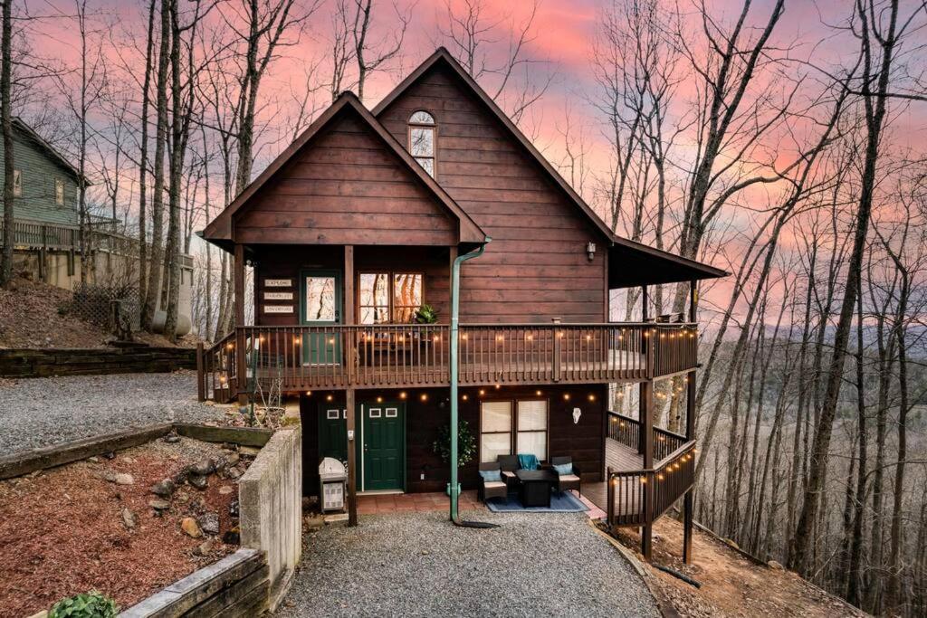 Mtn Cabin Sleeps 10 - 5 Mins To Fishing & Camping إليجاي المظهر الخارجي الصورة