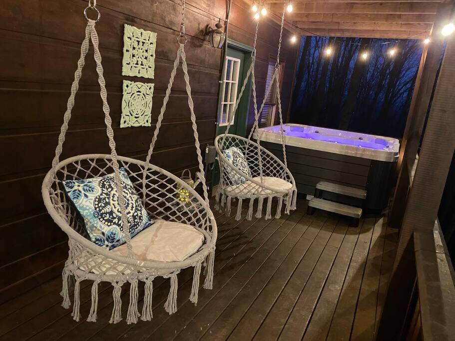 Mtn Cabin Sleeps 10 - 5 Mins To Fishing & Camping إليجاي المظهر الخارجي الصورة