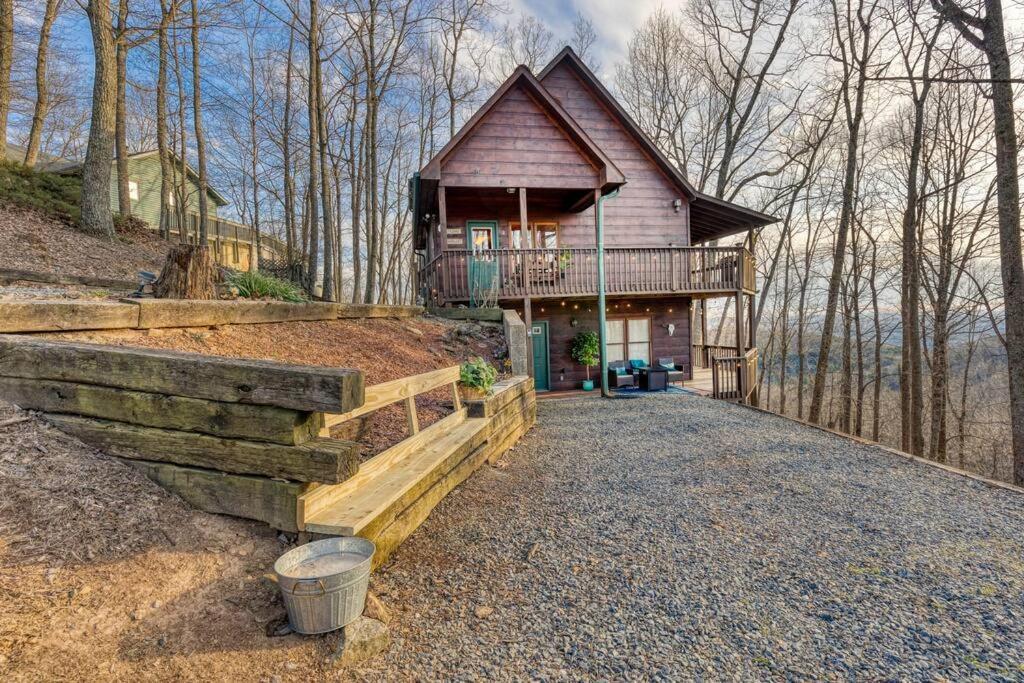 Mtn Cabin Sleeps 10 - 5 Mins To Fishing & Camping إليجاي المظهر الخارجي الصورة