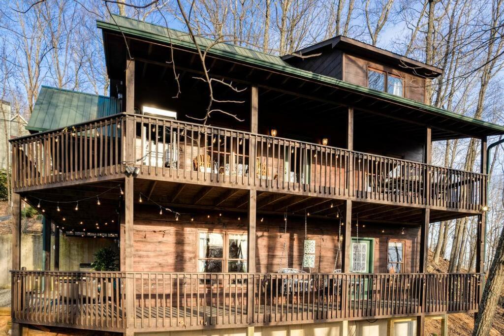 Mtn Cabin Sleeps 10 - 5 Mins To Fishing & Camping إليجاي المظهر الخارجي الصورة